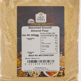 Old India Blanched Ground Almond Flour 500g