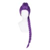 Dark Purple Long Braided Cosplay Wig, Heat Resistant Anime Hair