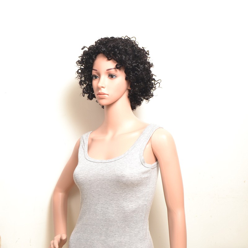Sleek Mia Human Hair Wig 1B Natural Black