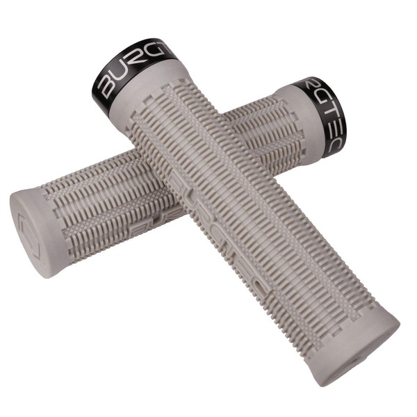Burgtec Bartender Pro Greg Minnaar MTB Grips - Grey/Single Lock