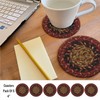 Homespice Highland Country Style Rope Coasters Set of 6 -