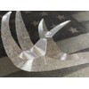Engraved Deer Antlers Combo Laser US Flag & Diamond Etched