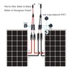 ANBOO 1 Pair Solar Cable MC4 Connector (1 to 2