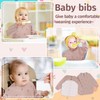 AOOTE Baby Bib with Long Sleeves, Bib with Sleeves, Baby