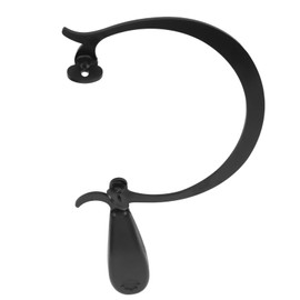 Jewelers Saw Frame, Alloy Curved Coping Saw Frame with Black Handle Handicraft Tools for Decoration, Hobby, Craft Processing, Jewelry Stores
