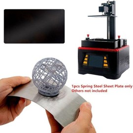 3D Printer Build Plate for M5S M5, 230x135mm Flexible Spring Steel Plate Magnetic Base Printing,3D Printer Accessories