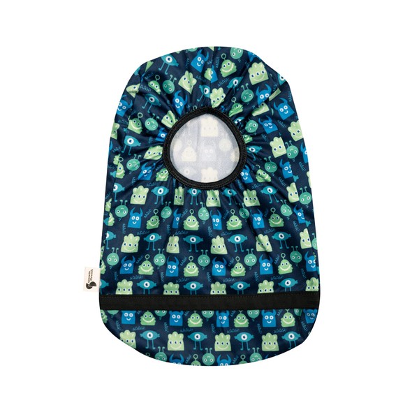 Spoonie Threads Monsters Elastic Ostomy Bag Cover | Fashionable &