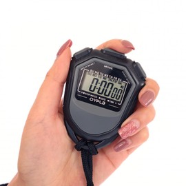 Oypla Black Digital Sports Timing Games Stopwatch Timer LCD Display