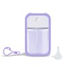 Zuhose Mini Refillable Perfume Spray Bottle with Silicone Case Compatible