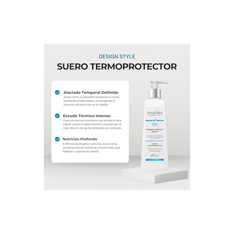 Senzáre Design Style Thermo-Protect Serum Alaciante 300ml