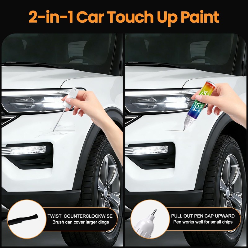 Toviiea Sterling Metallic(GXD/WA130H) Touch Up Paint for GMC