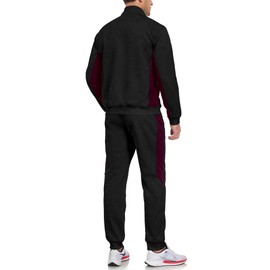 Little Donkey Andy Men's Casual Tracksuits Outfits 2 Pieces Jogger Sets Jogging Track Sweat Suits Workout Warm Up Sweatsuit (Black 2XL)