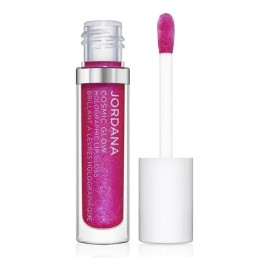 Brillo Labial Jordana Cosmic Glow Holographic Fucsia