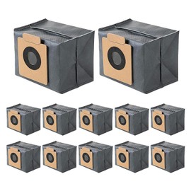 12 Pcs Vacuum Bag Set for Eufy Clean X8 Pro/X10 Pro Omni,3.6L Large Dust Bags,Tear-Resistant Four-Layer Design