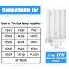 Celiwace CFML27VLX Replacement Bulb for Verilux CFML27VLX 27 Watt Fluorescent