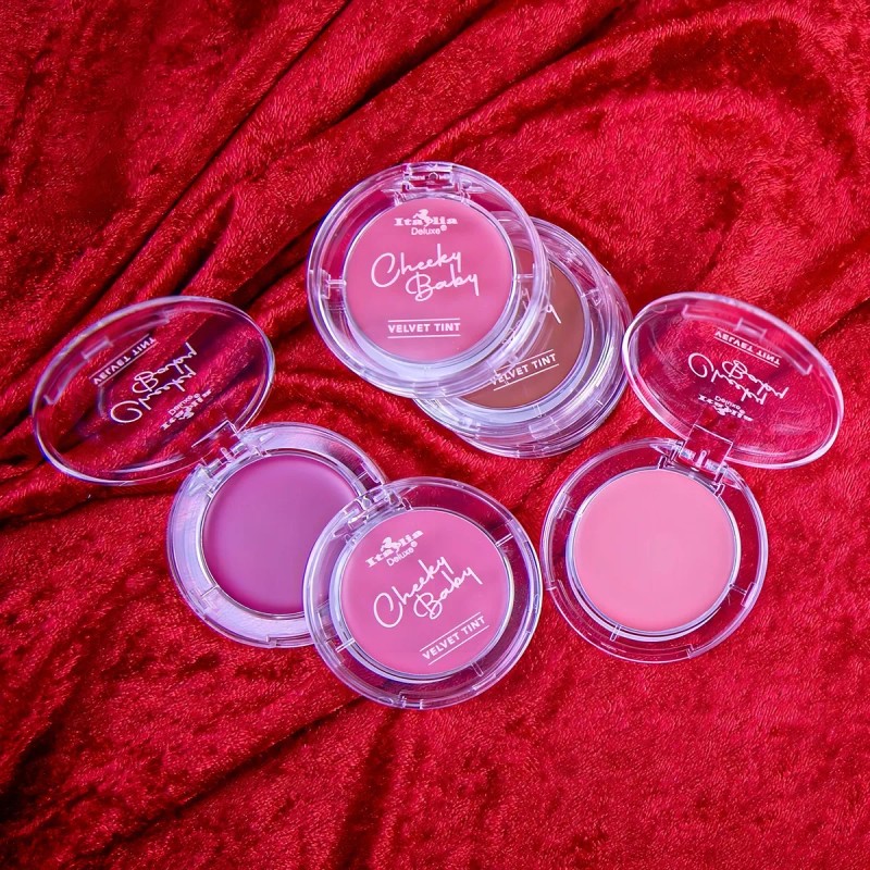 Italia Deluxe Cheeky Baby Rubor Velvet Tint Crema Terminado En