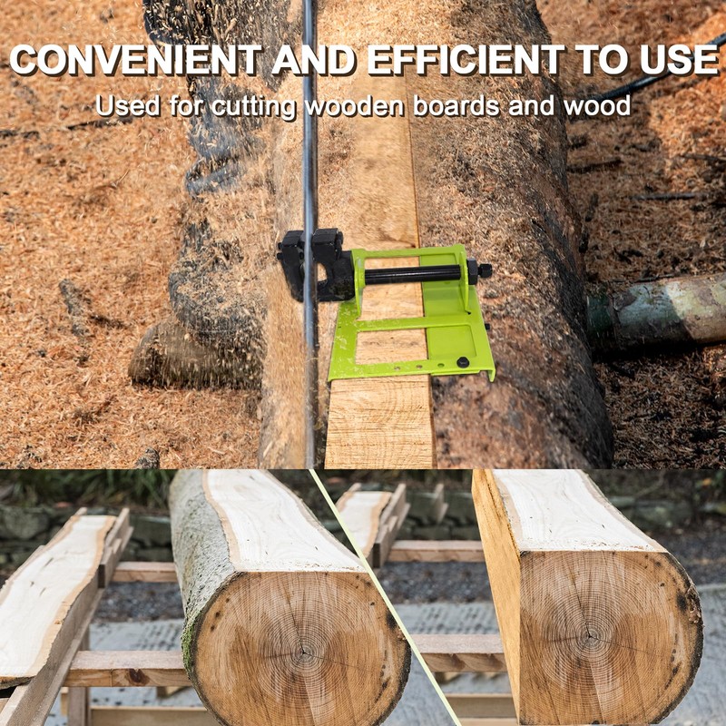 Zihvfzu Vertical Portable Chainsaw Wood Cutting Tool, Lumber Cutting Guide