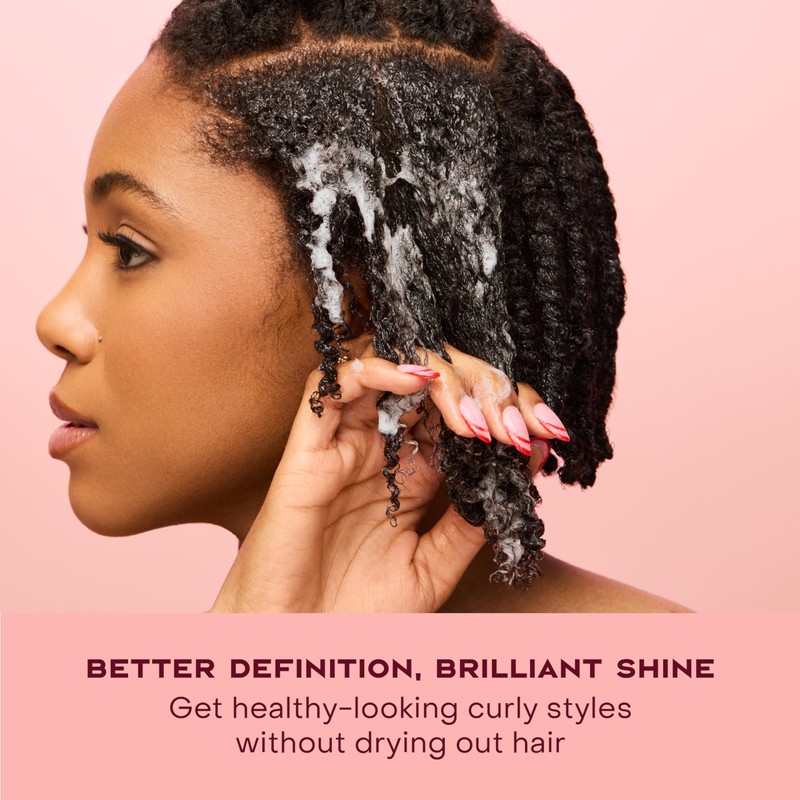 SheaMoisture Curl Mousse Coconut and Hibiscus for Frizz Control Styling