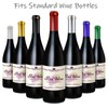 PVC Heat Shrink Capsules - 120 Count Bright Blue Wine