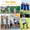 Girls Baseball Softball Soccer Socks for Toddler Girls Knee High