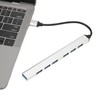 USB 3.0 Hub 7 Ports 5Gbps Fast Transmission Aluminium Alloy