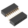 sourcing map Pack of 50 2.54 mm Pitch 2 x