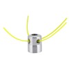 Universal Strimmer Trimmer Head with Line for Brush Cutter Part