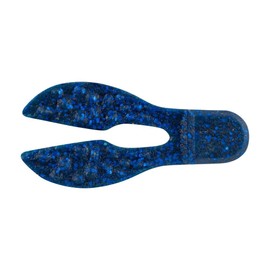 Berkley Power bait Maxscent Meaty Chunk Bait (6 Count), Sapphire Blue, 3"