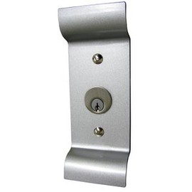 Cal-Royal Pull and Rim Cylinder in Satin Nickel