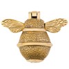 Gold Bee Door Knocker for Front Door | Polished Solid