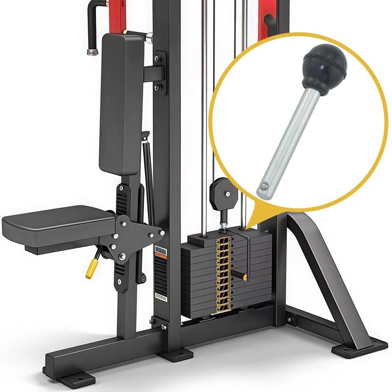 FMHXG 2PCS Ball Head Pins Weight Stack Gym and Hospital