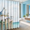 SUMGAR Beach Shower Curtain for Bathroom, Seagull Ocean Theme Shower