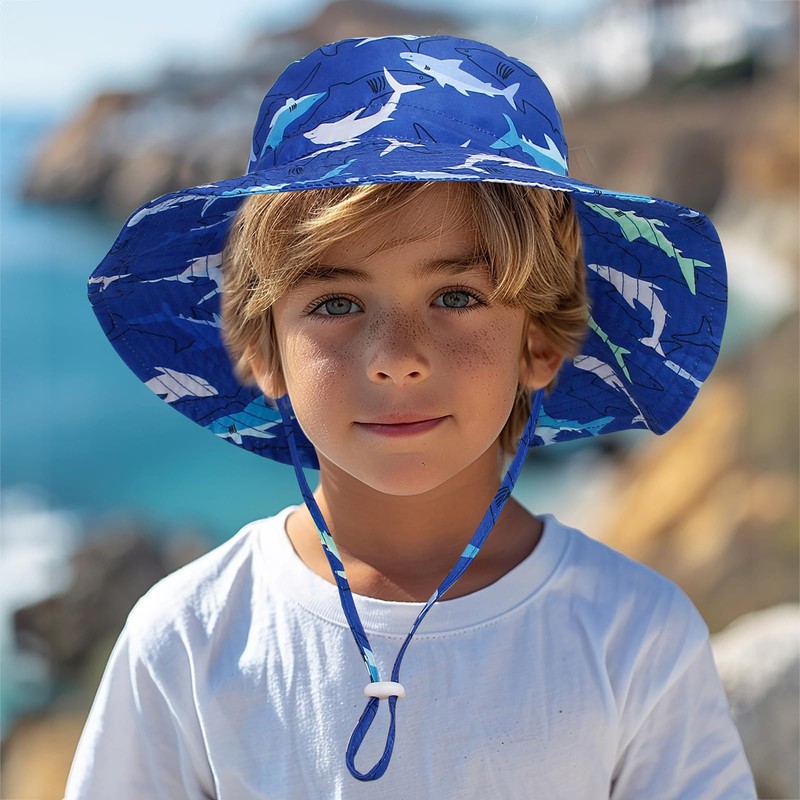 Jupsk Baby Sun Hat Toddler Summer Bucket Hat Wide Brim