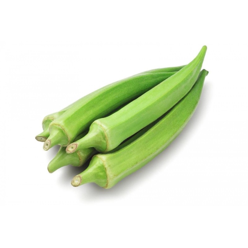 HSC Okra Seeds | Clemson Spineless | Non-GMO-Heirlo - 100+