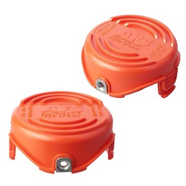Kousika SF-080 SF080 90583594 Trimmer Spools Cap Covers Part Compatible with Black and Decker GH3000, GH3000R, LST540, LST540B Weed Eater Auto Feed -2Pack