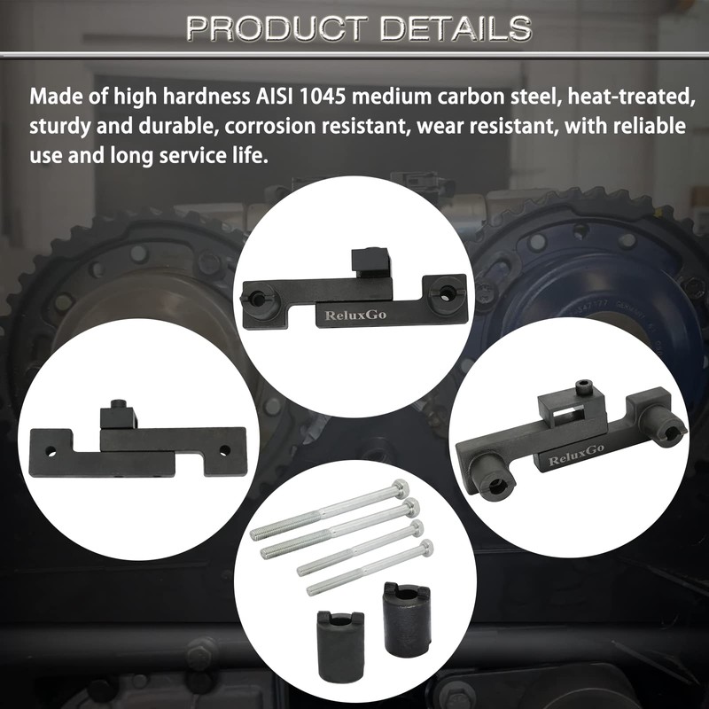 ReluxGo Camshaft & Crankshaft Timing Locking Tool Kit, Compatible with