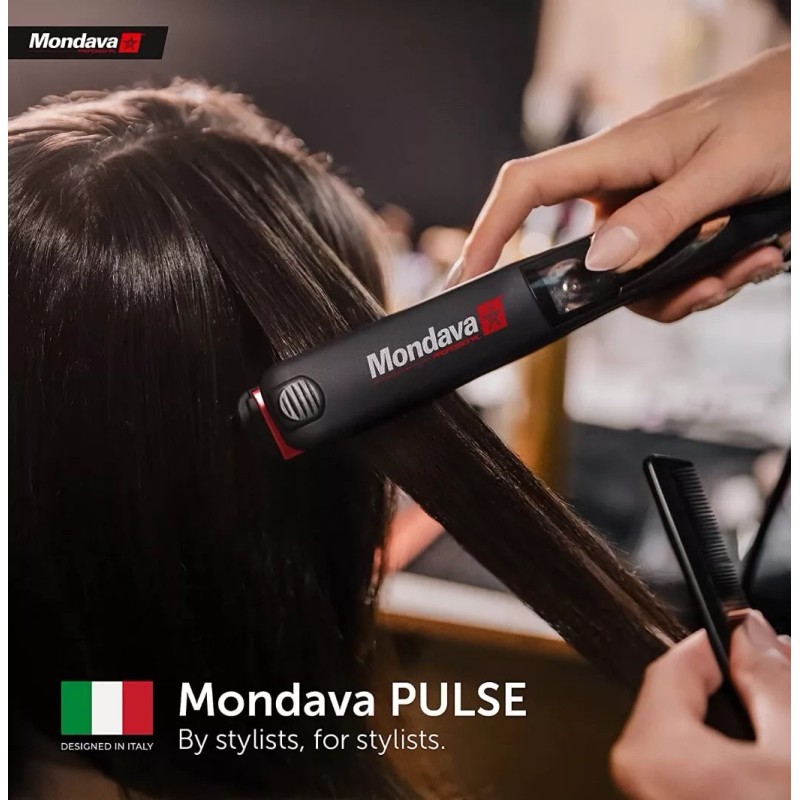 Mondava Professional Ceramic Tourmaline HAIRSTYLING IRON Flat Iron | Sealed