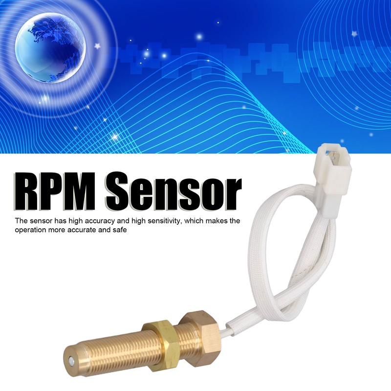 RPM Sensor Universal Tacho Sender for Non Logo Tachometer Replacement