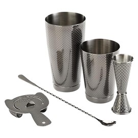 Barfly Diamond Lattice Etch Basics Kit, Gun Metal Black