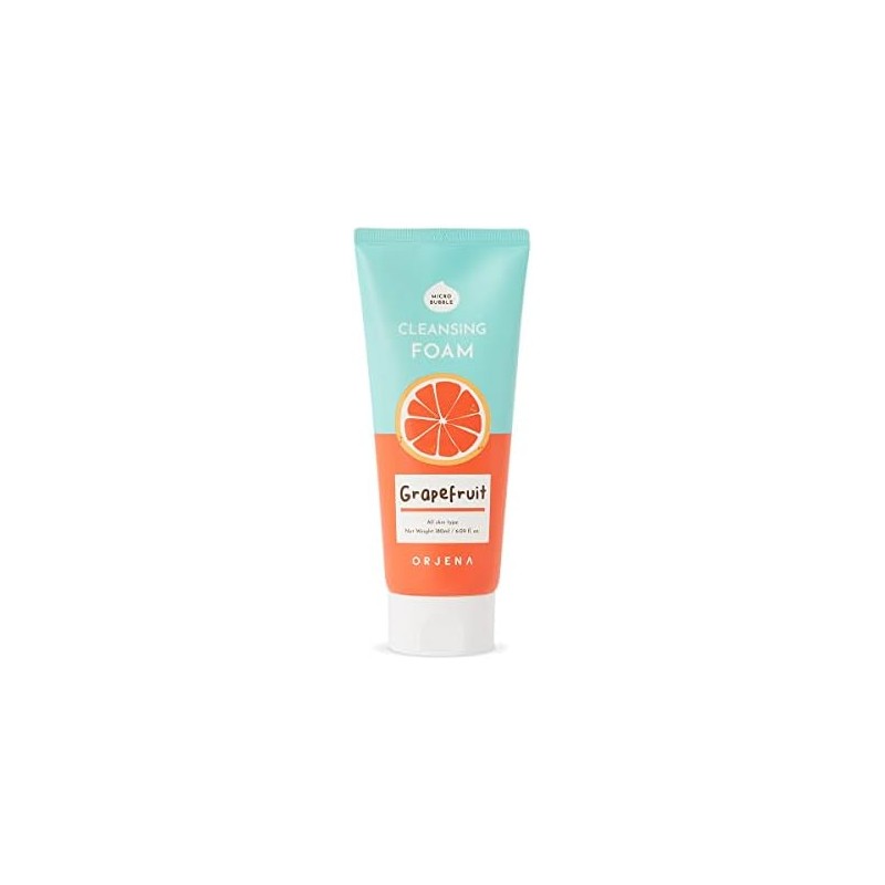 ORJENA Smile Day Cleansing Foam Grapefruit 180ml – Espuma Facial