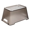 keeeper 6 Litre Textured Storage Box Lotta Crystal Grey