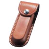 TUFF LUV Genuine Chunky Leather Tan Case Sheath Pouch [Compatible