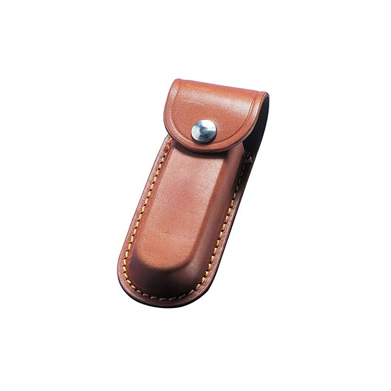 TUFF LUV Genuine Chunky Leather Tan Case Sheath Pouch [Compatible