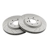 PHILTOP 13.76 inch（349.7 mm） Front Vented Disc Brake Rotors Compatible
