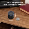 Portable Mini White Noise Machine Sound Machine with 30 Soothing