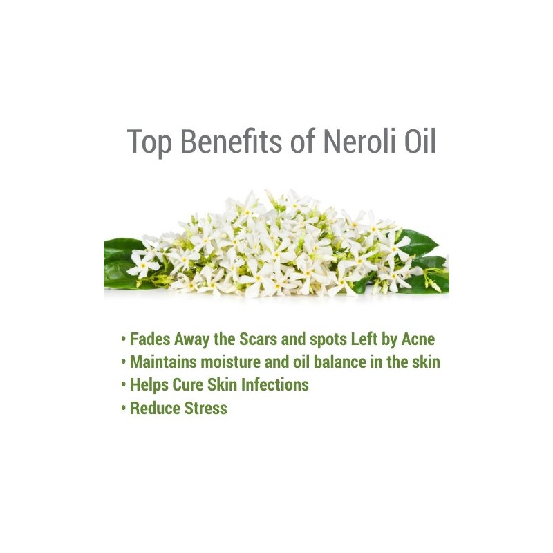 Neroli Essential Oil Undiluted Uncut Cold Pressed Aromatherapy Premium Oil