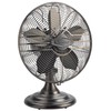Lasko Oscillating Table Top Fan, Portable, 3 Quiet Speeds, for