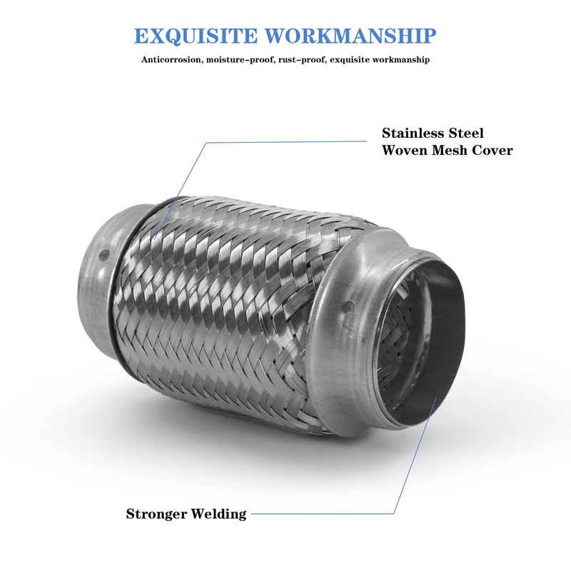 RP Remarkable Power, RK7516-2.5" x 6" Heavy Duty Stainless Steel