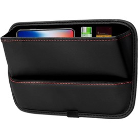 Littryee Bolsillo para Consola Coche  Colector Asientos Relleno Espacio Lateral Consola automóvil  Asientos Cuero PU Antideslizantes Catcher