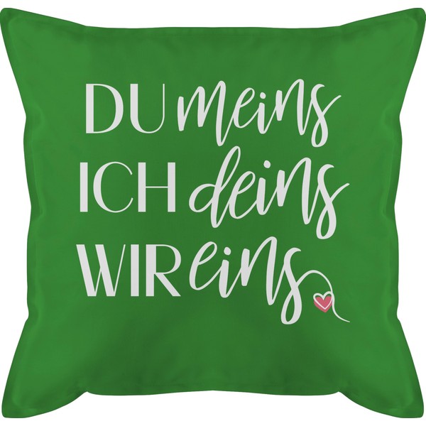 Shirtracer Cushion 50 x 50 cm – Valentine's Day Partner